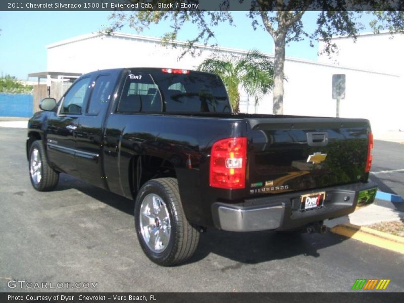 Black / Ebony 2011 Chevrolet Silverado 1500 LT Extended Cab