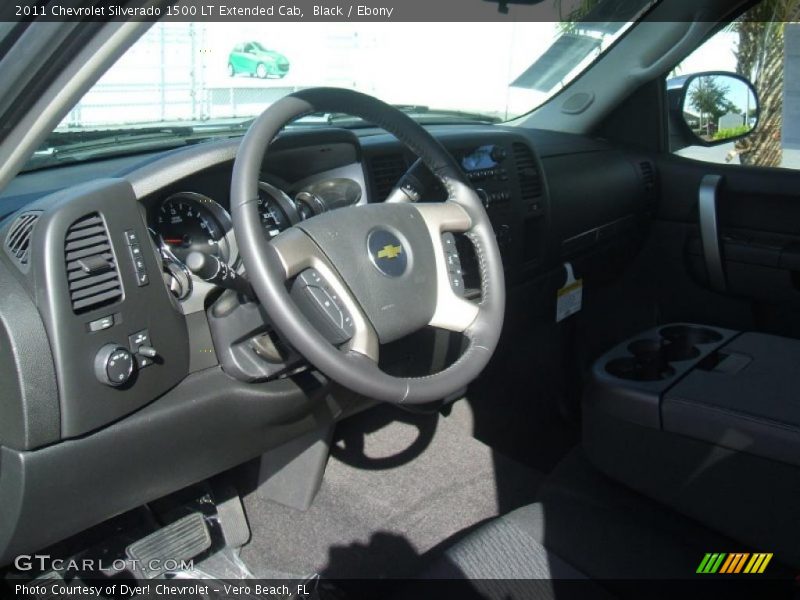 Black / Ebony 2011 Chevrolet Silverado 1500 LT Extended Cab