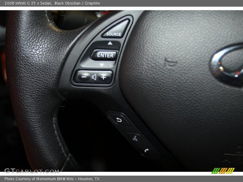 Black Obsidian / Graphite 2008 Infiniti G 35 x Sedan