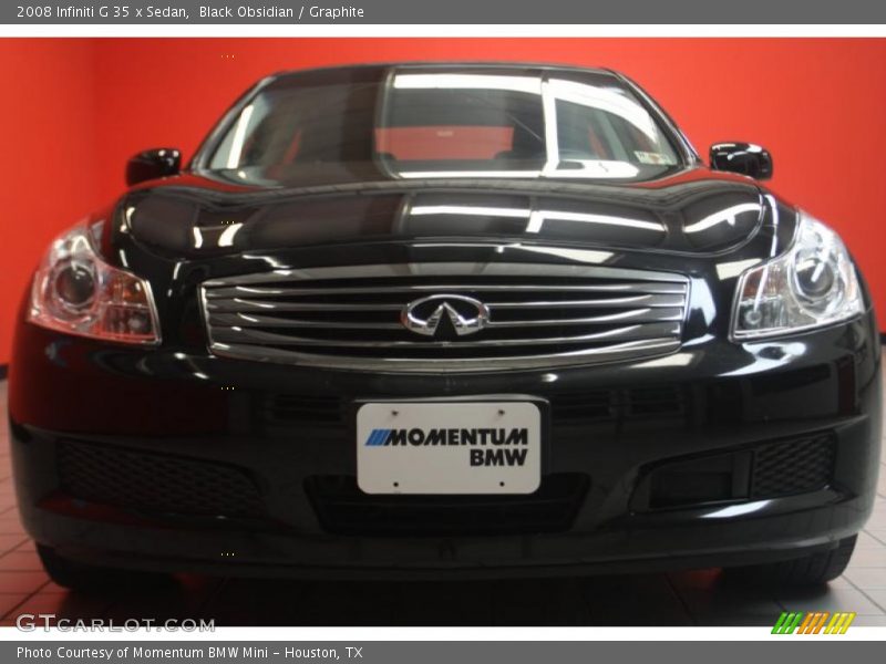 Black Obsidian / Graphite 2008 Infiniti G 35 x Sedan
