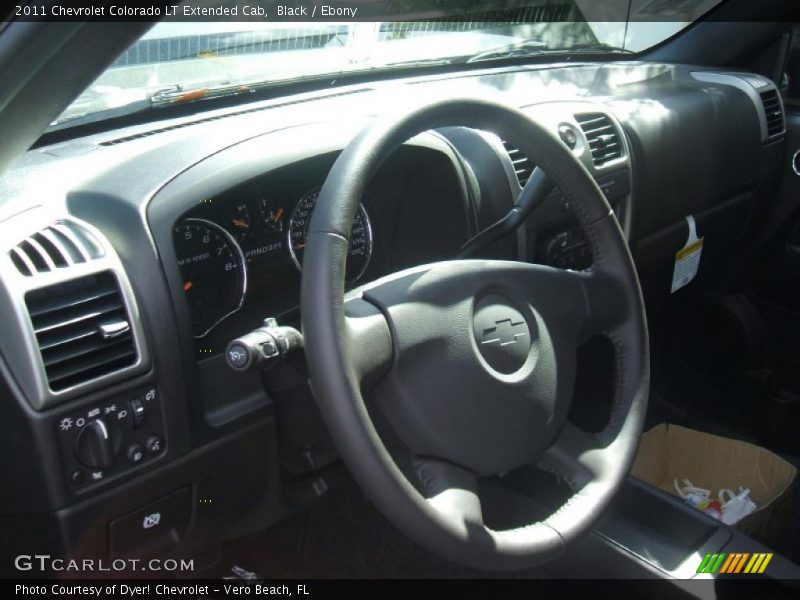 Black / Ebony 2011 Chevrolet Colorado LT Extended Cab
