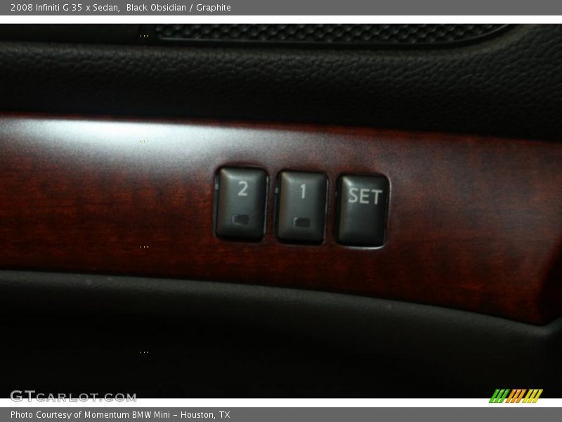 Black Obsidian / Graphite 2008 Infiniti G 35 x Sedan