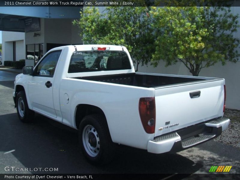 Summit White / Ebony 2011 Chevrolet Colorado Work Truck Regular Cab