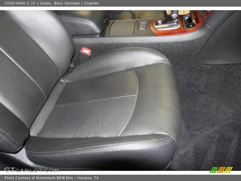 Black Obsidian / Graphite 2008 Infiniti G 35 x Sedan