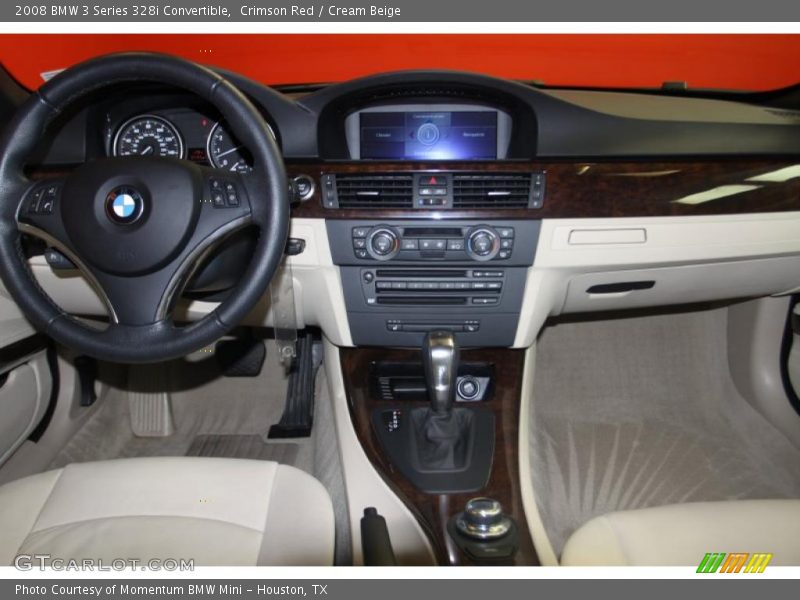 Crimson Red / Cream Beige 2008 BMW 3 Series 328i Convertible