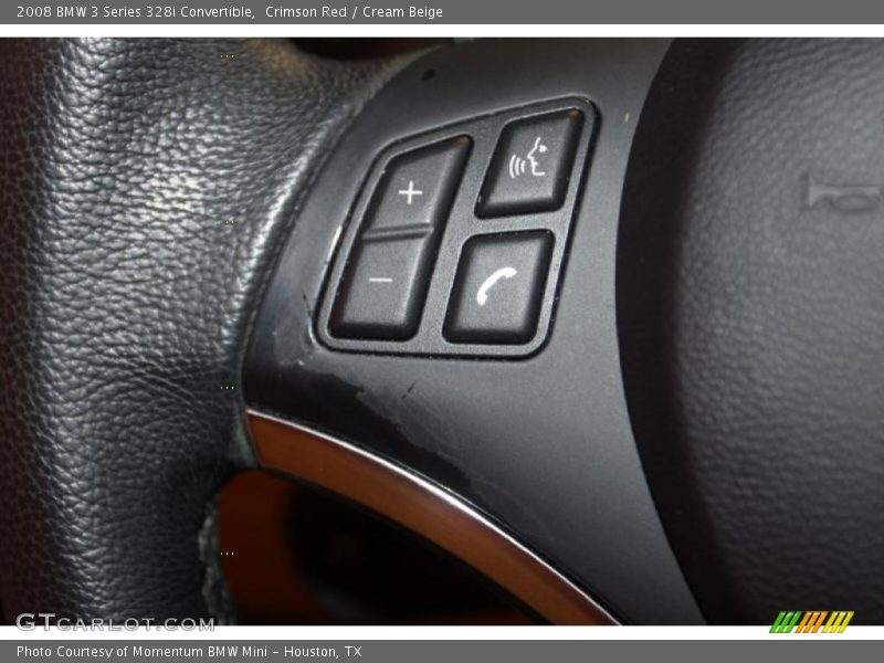 Crimson Red / Cream Beige 2008 BMW 3 Series 328i Convertible