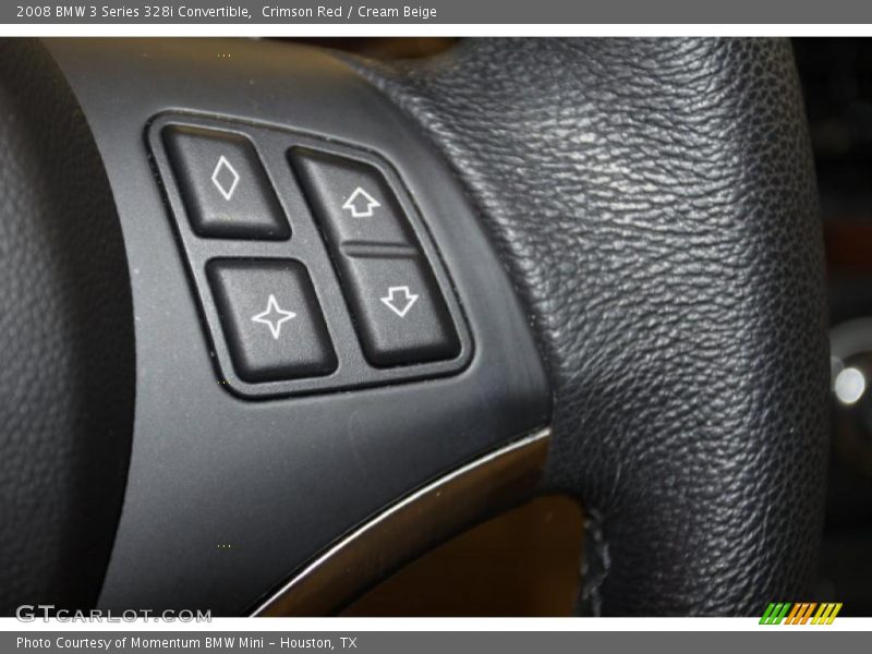 Crimson Red / Cream Beige 2008 BMW 3 Series 328i Convertible