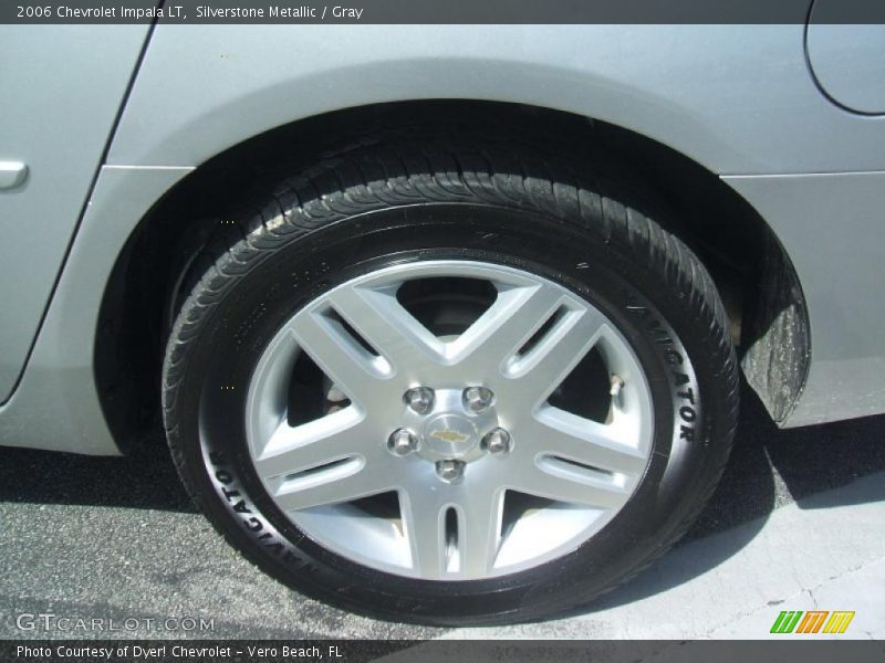 Silverstone Metallic / Gray 2006 Chevrolet Impala LT