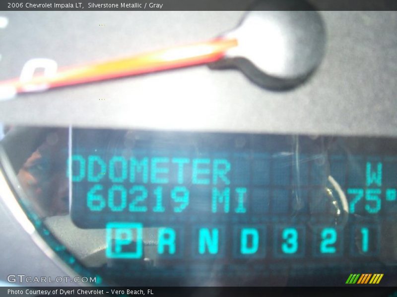 Silverstone Metallic / Gray 2006 Chevrolet Impala LT