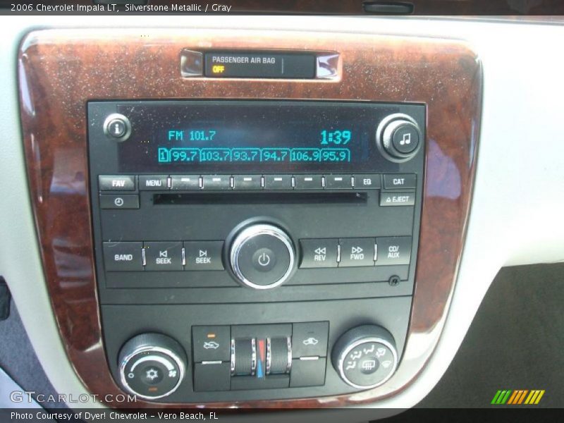 Silverstone Metallic / Gray 2006 Chevrolet Impala LT