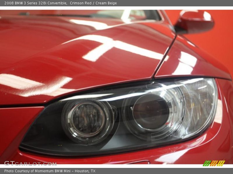 Crimson Red / Cream Beige 2008 BMW 3 Series 328i Convertible