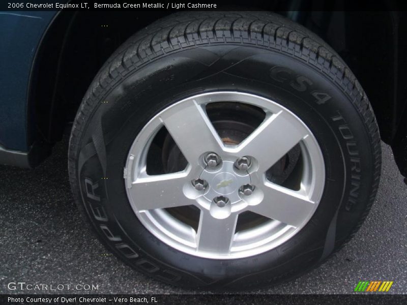Bermuda Green Metallic / Light Cashmere 2006 Chevrolet Equinox LT