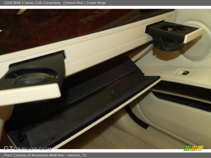 Crimson Red / Cream Beige 2008 BMW 3 Series 328i Convertible