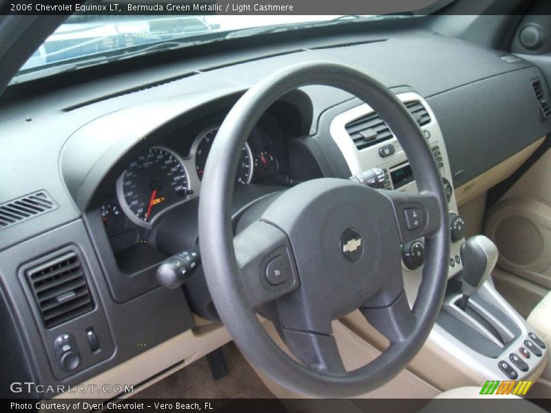 Bermuda Green Metallic / Light Cashmere 2006 Chevrolet Equinox LT