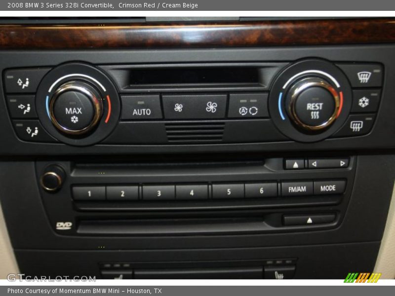 Crimson Red / Cream Beige 2008 BMW 3 Series 328i Convertible