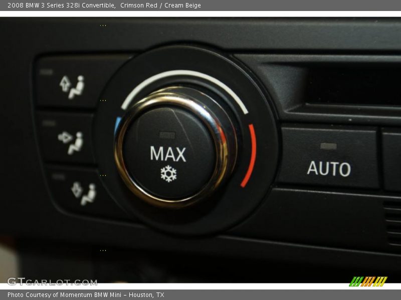 Crimson Red / Cream Beige 2008 BMW 3 Series 328i Convertible