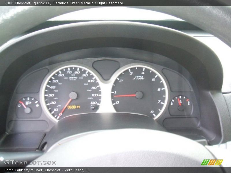 Bermuda Green Metallic / Light Cashmere 2006 Chevrolet Equinox LT