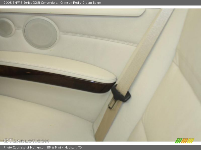 Crimson Red / Cream Beige 2008 BMW 3 Series 328i Convertible