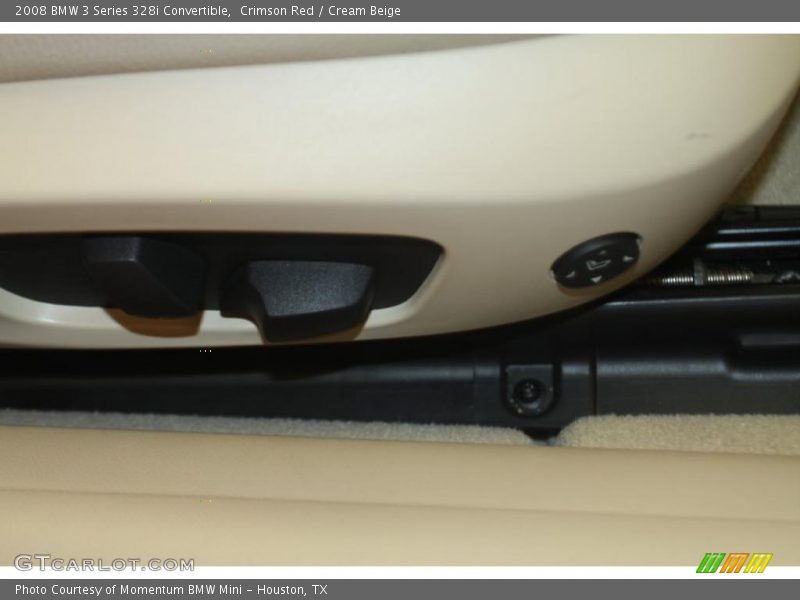 Crimson Red / Cream Beige 2008 BMW 3 Series 328i Convertible