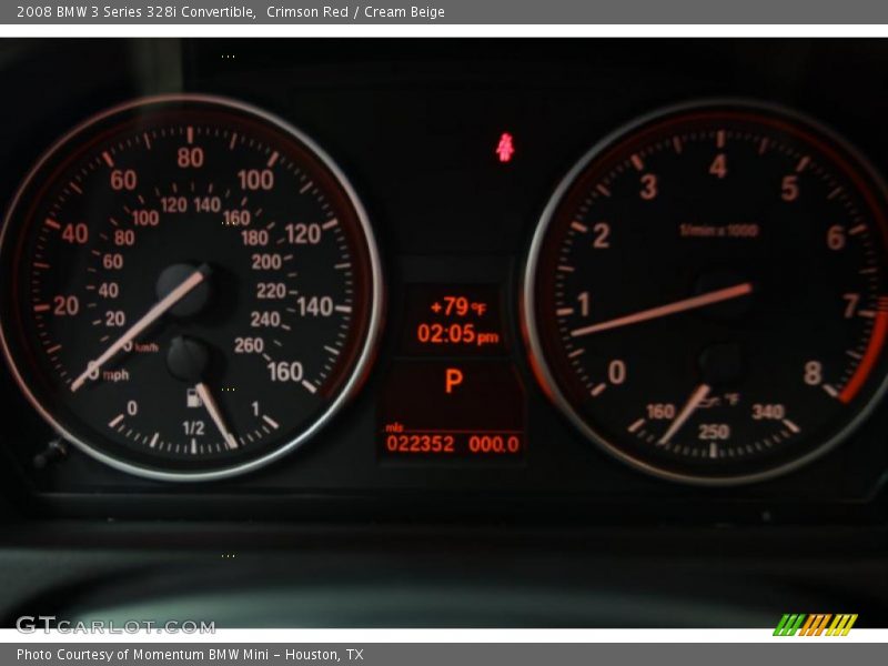 Crimson Red / Cream Beige 2008 BMW 3 Series 328i Convertible