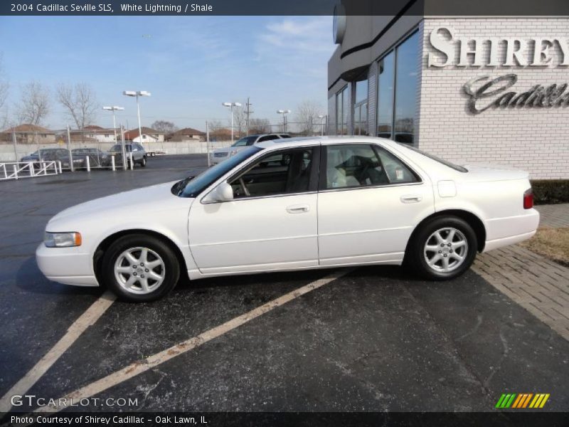 White Lightning / Shale 2004 Cadillac Seville SLS