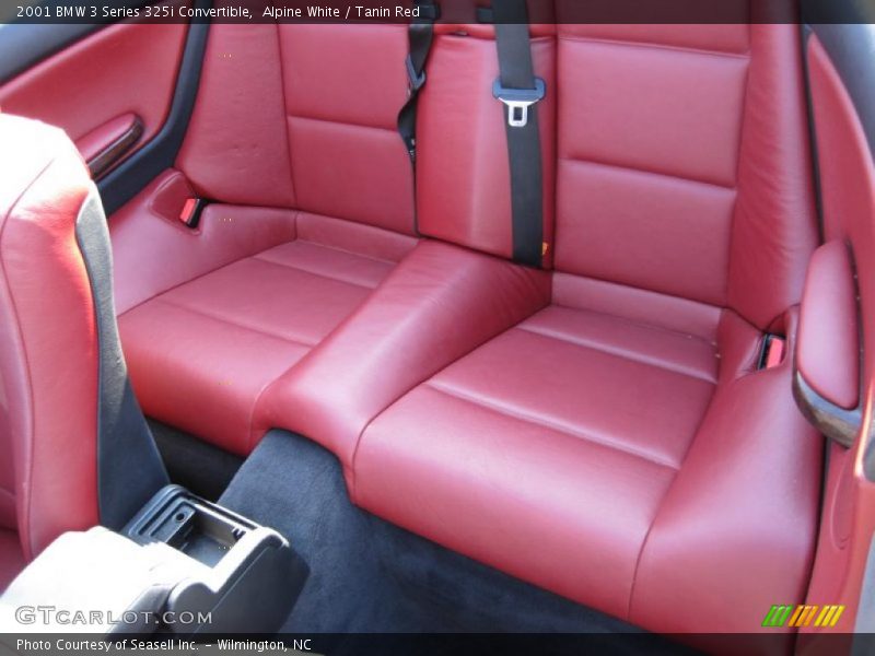 Alpine White / Tanin Red 2001 BMW 3 Series 325i Convertible