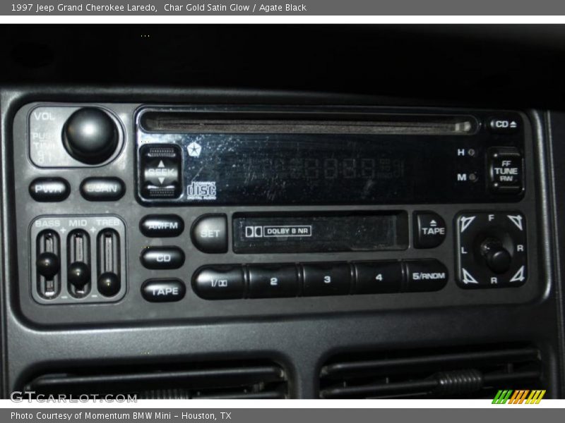 Char Gold Satin Glow / Agate Black 1997 Jeep Grand Cherokee Laredo