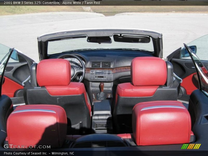 Alpine White / Tanin Red 2001 BMW 3 Series 325i Convertible