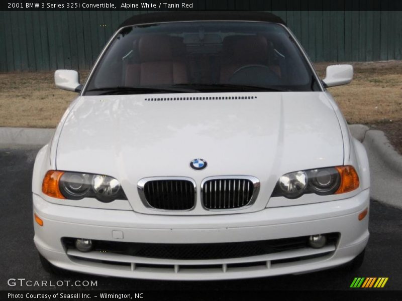 Alpine White / Tanin Red 2001 BMW 3 Series 325i Convertible
