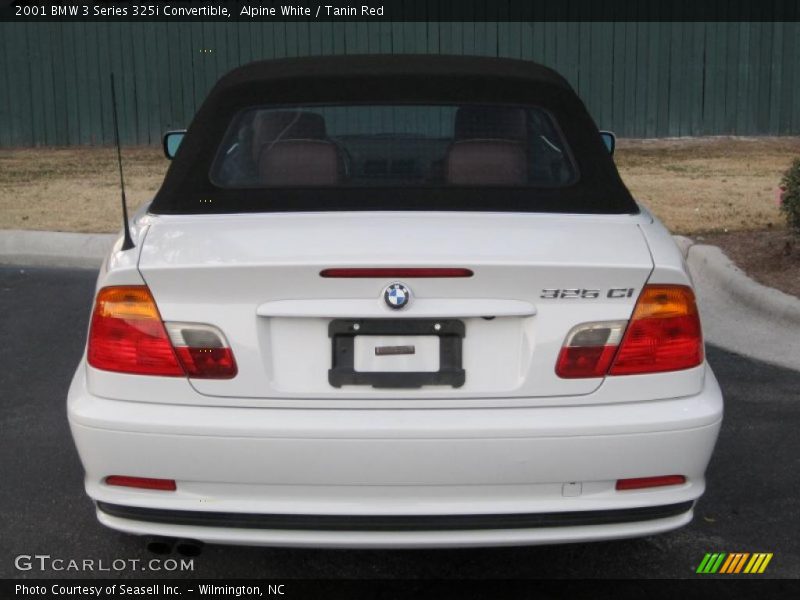 Alpine White / Tanin Red 2001 BMW 3 Series 325i Convertible