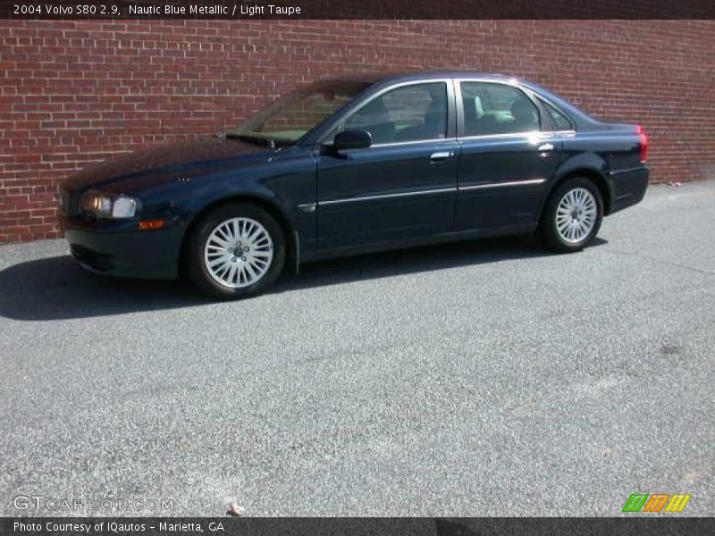 Nautic Blue Metallic / Light Taupe 2004 Volvo S80 2.9