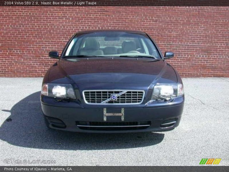 Nautic Blue Metallic / Light Taupe 2004 Volvo S80 2.9