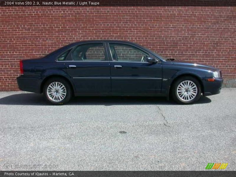 Nautic Blue Metallic / Light Taupe 2004 Volvo S80 2.9