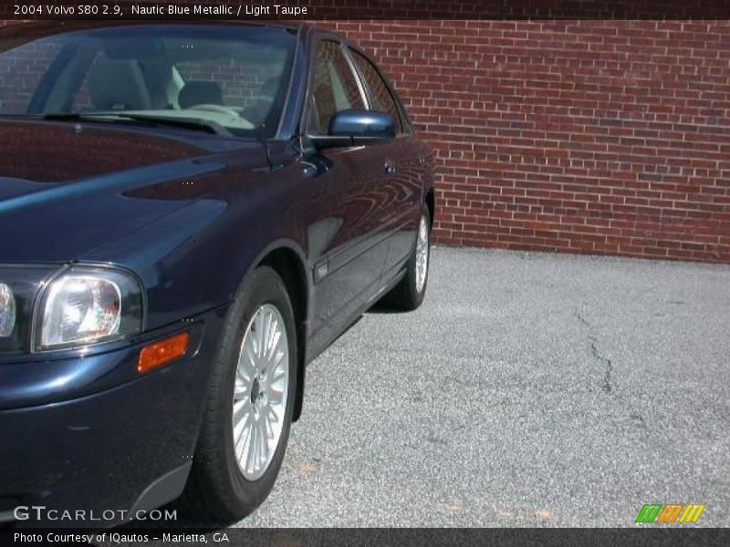 Nautic Blue Metallic / Light Taupe 2004 Volvo S80 2.9