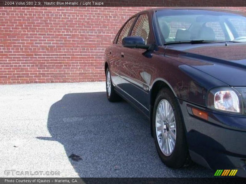 Nautic Blue Metallic / Light Taupe 2004 Volvo S80 2.9