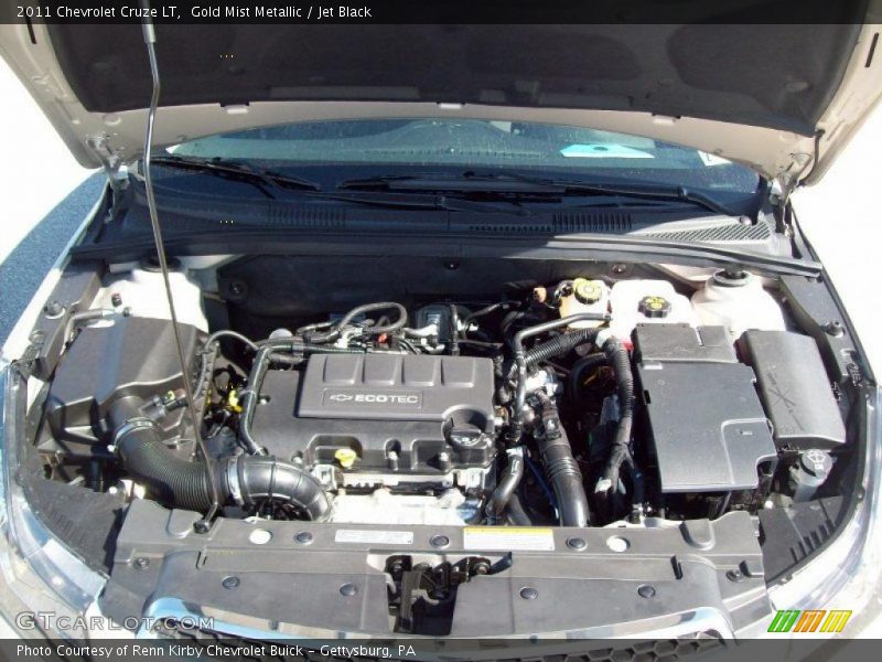 Gold Mist Metallic / Jet Black 2011 Chevrolet Cruze LT