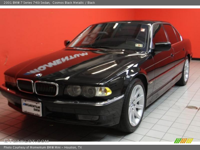 Front 3/4 View of 2001 7 Series 740i Sedan