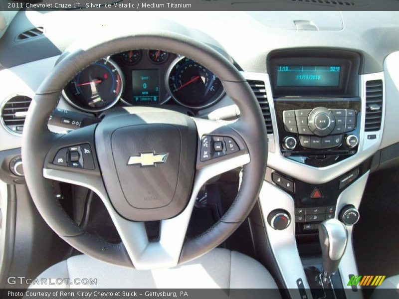 Silver Ice Metallic / Medium Titanium 2011 Chevrolet Cruze LT