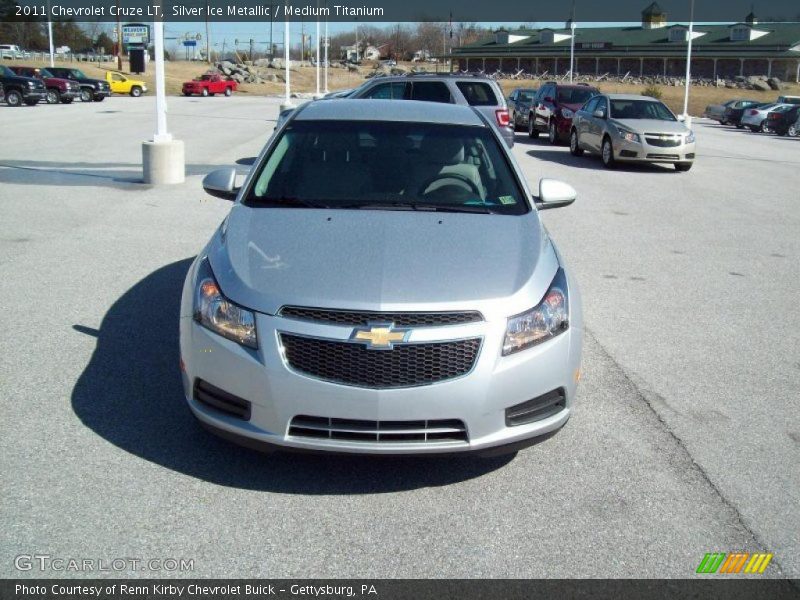 Silver Ice Metallic / Medium Titanium 2011 Chevrolet Cruze LT