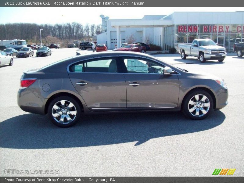 Mocha Steel Metallic / Dark Titanium/Light Titanium 2011 Buick LaCrosse CXL