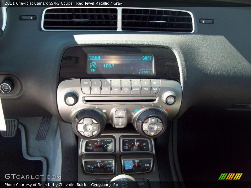 Red Jewel Metallic / Gray 2011 Chevrolet Camaro SS/RS Coupe