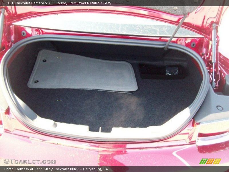Red Jewel Metallic / Gray 2011 Chevrolet Camaro SS/RS Coupe