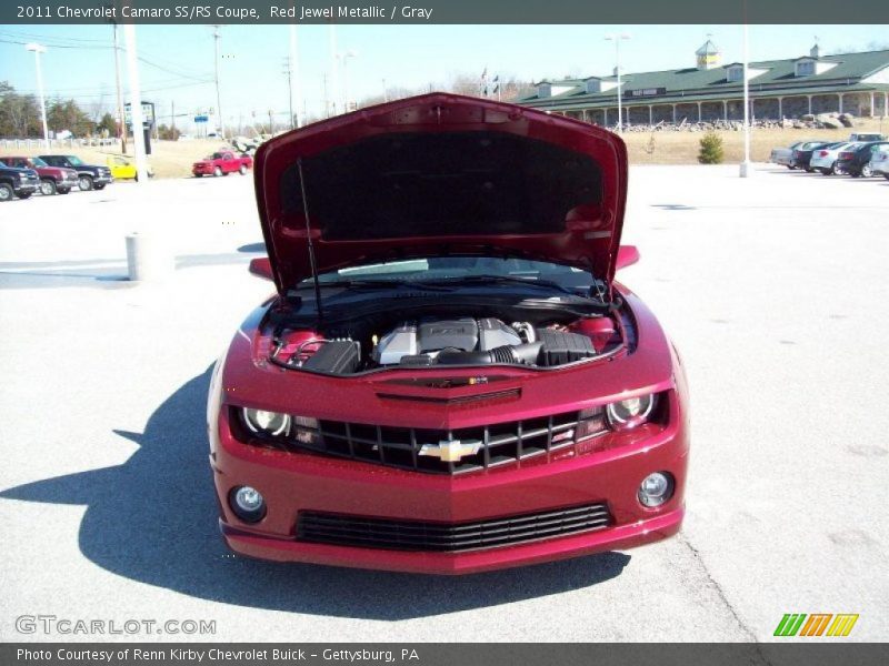 Red Jewel Metallic / Gray 2011 Chevrolet Camaro SS/RS Coupe