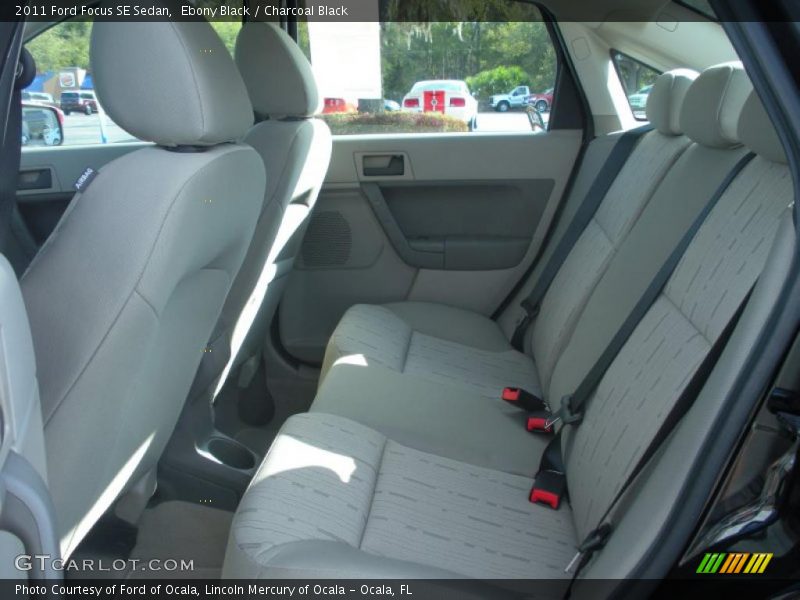 Ebony Black / Charcoal Black 2011 Ford Focus SE Sedan