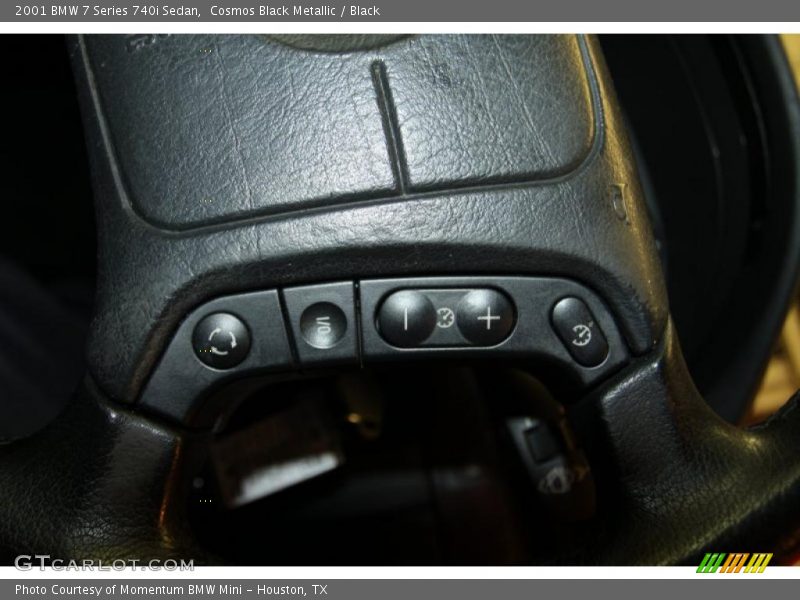 Controls of 2001 7 Series 740i Sedan
