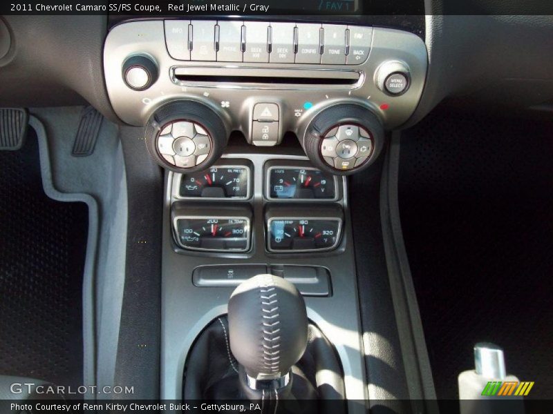 Red Jewel Metallic / Gray 2011 Chevrolet Camaro SS/RS Coupe