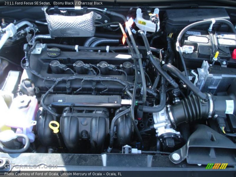Ebony Black / Charcoal Black 2011 Ford Focus SE Sedan