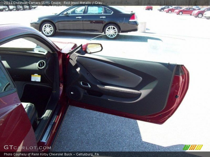 Red Jewel Metallic / Gray 2011 Chevrolet Camaro SS/RS Coupe