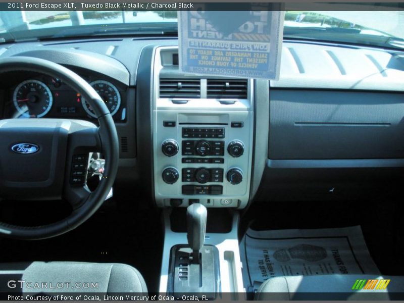 Tuxedo Black Metallic / Charcoal Black 2011 Ford Escape XLT