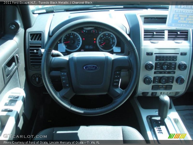 Tuxedo Black Metallic / Charcoal Black 2011 Ford Escape XLT